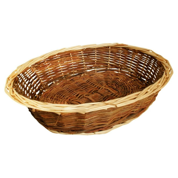 Wald Imports Brown Willow 11 Decorative Storage Basket